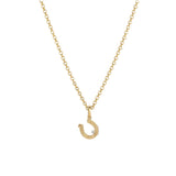 GROOVY DIAMOND  HORSESHOE HINGED CHARM