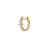 DIAMOND KATE MINI HUGGIE EARRINGS