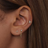 DIAMOND MIST EARRING