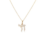 DIAMOND CHAI NECKLACE
