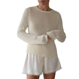 The Cotton Knit Long Sleeve