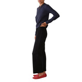 THE BABY RIB SCALLOP PANT