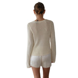 The Cotton Knit Long Sleeve