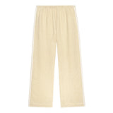 THE LINEN CROP RACER STRIPE PANT