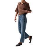 DONNY ROLLED HEM BOYFRIEND PANT