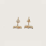 DOUBLE PEAR STUDS