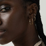 Duo Baguette Earring