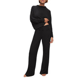 COZY TIME MOCK PULLOVER