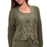 Recycled Cropped Sweater