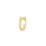 DIAMOND MINI HUGGIE EARRING