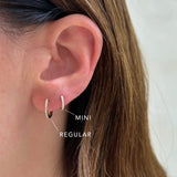 DIAMOND HUGGIE EARRING