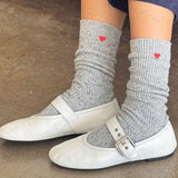 Embroidered Snow Socks