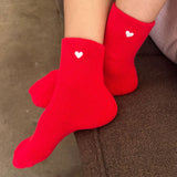 Embroidered Cloud Socks