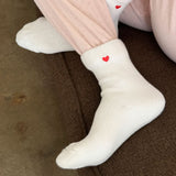 Embroidered Cloud Socks