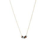 Enamel Mini Bead Necklace