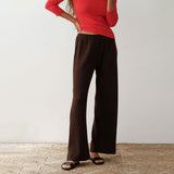 THE SWEATER RIB SIMPLE PANT