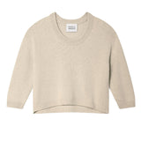 FEATHERWEIGHT CASHMERE SCOOP TEE