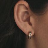 Float Hoops - Sapphire