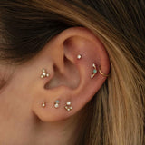 Freckle Earring Flat Back