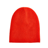 CASHMERE PLUSH RIB BEANIE