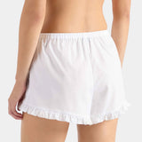 FRILL POPLIN SHORT