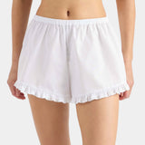 FRILL POPLIN SHORT