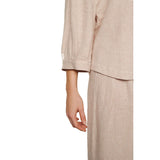 LINEN BLEND RELAXED TOP