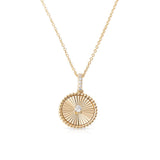 DIAMOND FLUTED NECKLACE