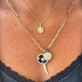 DIAMOND FLUTED NECKLACE