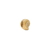 GROOVY DIAMOND SEASHELL BIG BEAD
