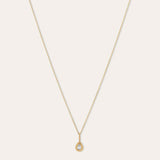 GROOVY DIAMOND TEARDROP MINI CHARM