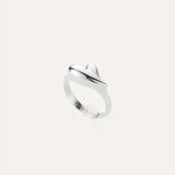 Puffy Heart Signet Ring