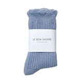LINEN SCALLOP SOCK
