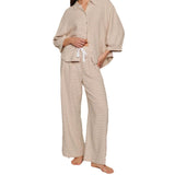 LINEN BLEND RELAXED TOP