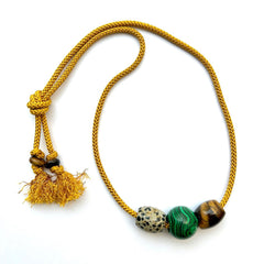 3 STONE NECKLACE