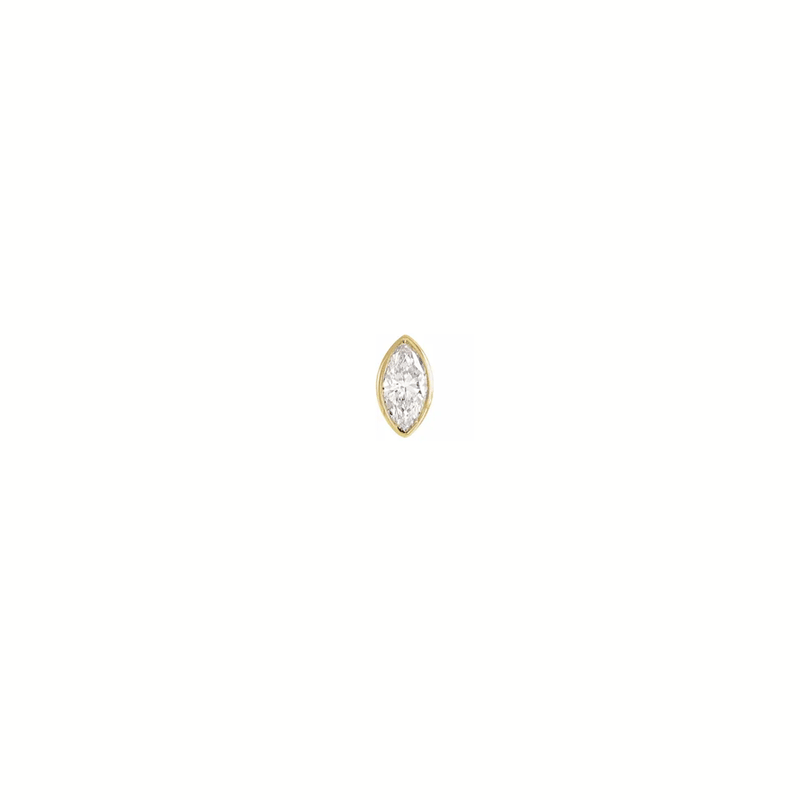Marquise Diamond Earring