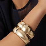 Mega Woven Square Bangle