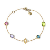 AZTEC MULTICOLOUR STARBURST LIFESAVER BRACELET