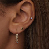 MIDNIGHT OPAL EARRINGS