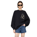 MILES OVERSIZED SWEATSHIRT LETTERMAN