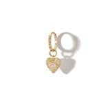 Mini Heart  Earring Charm