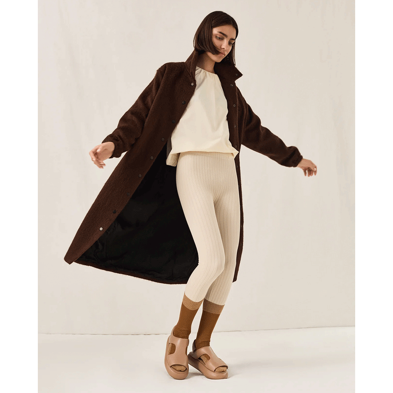 MOHAIR CURVE COAT