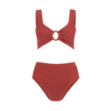 Nadine Bikini With Tonal Hoops