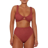 Nadine Bikini With Tonal Hoops