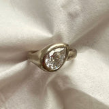 Octavia Diamond Pinky Ring