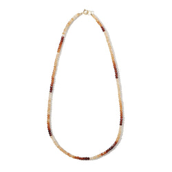 16" Ombre Hessonite Necklace