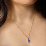 PALOMA PEAR SHAPED TANZANITE PENDANT