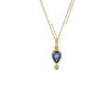 PALOMA PEAR SHAPED TANZANITE PENDANT