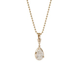 PEAR DIAMOND NECKLACE
