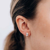 Mélia Pear Stud